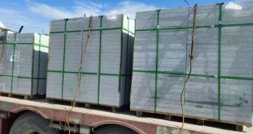 临沧 芝麻白花岗岩地铺石装车日常