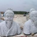临沧 白麻花岗岩石材人物立体雕刻
