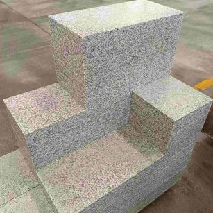 临沧 白麻花岗岩荔枝面地铺石