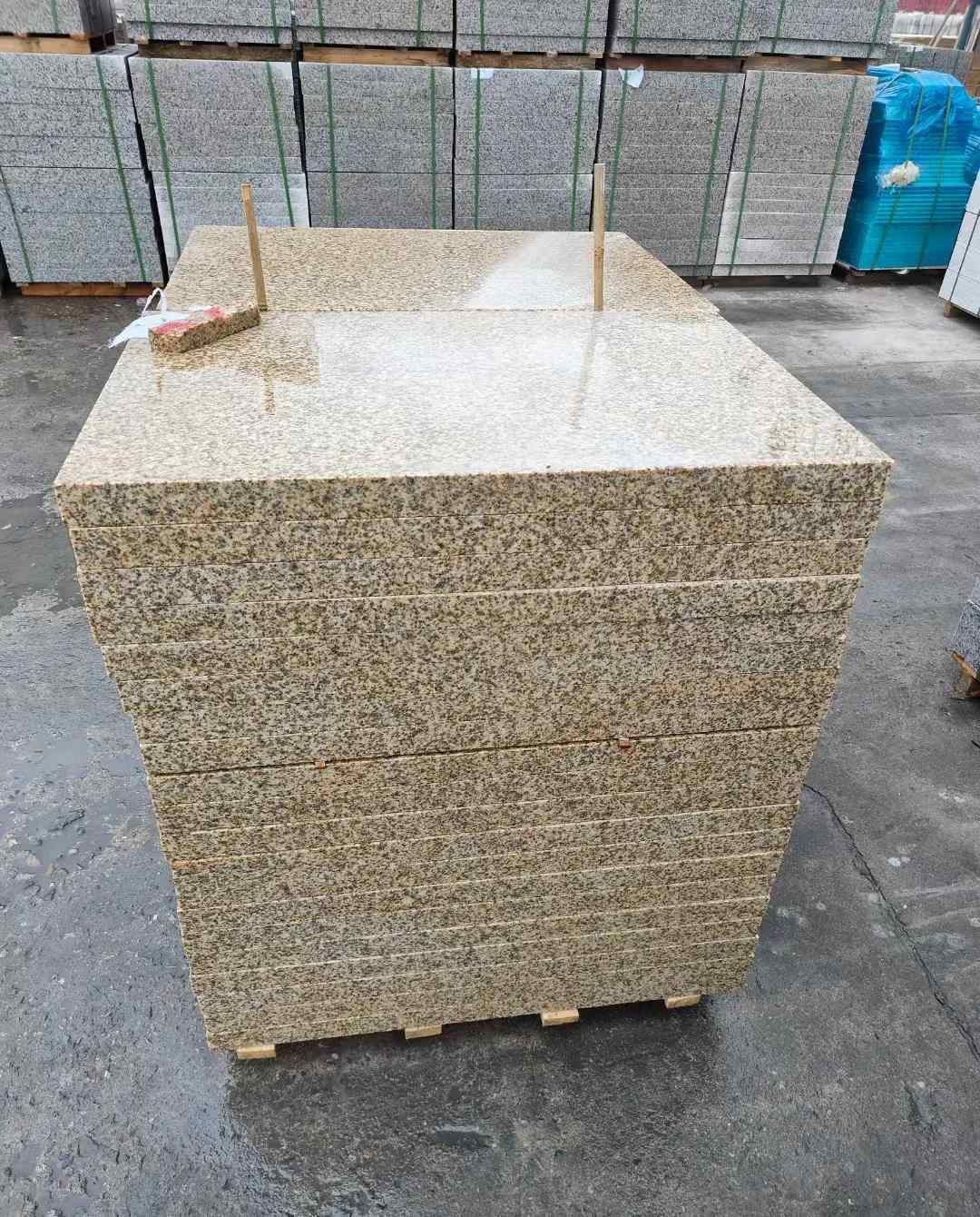 临沧 湖北黄金麻花岗岩石材荔枝面外墙石材