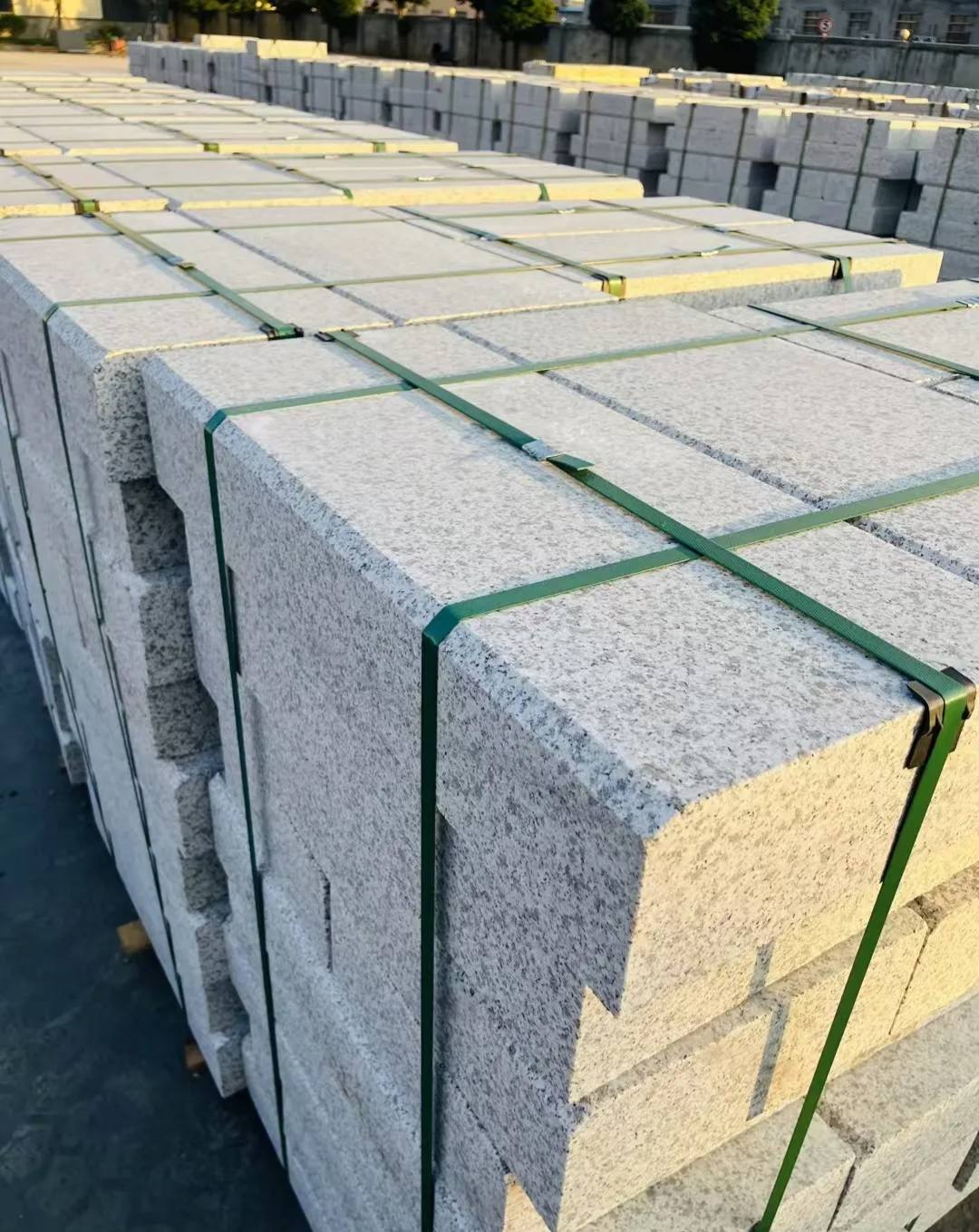 临沧 白麻花岗岩路沿石，马路牙子，路缘石，平石，立缘石等