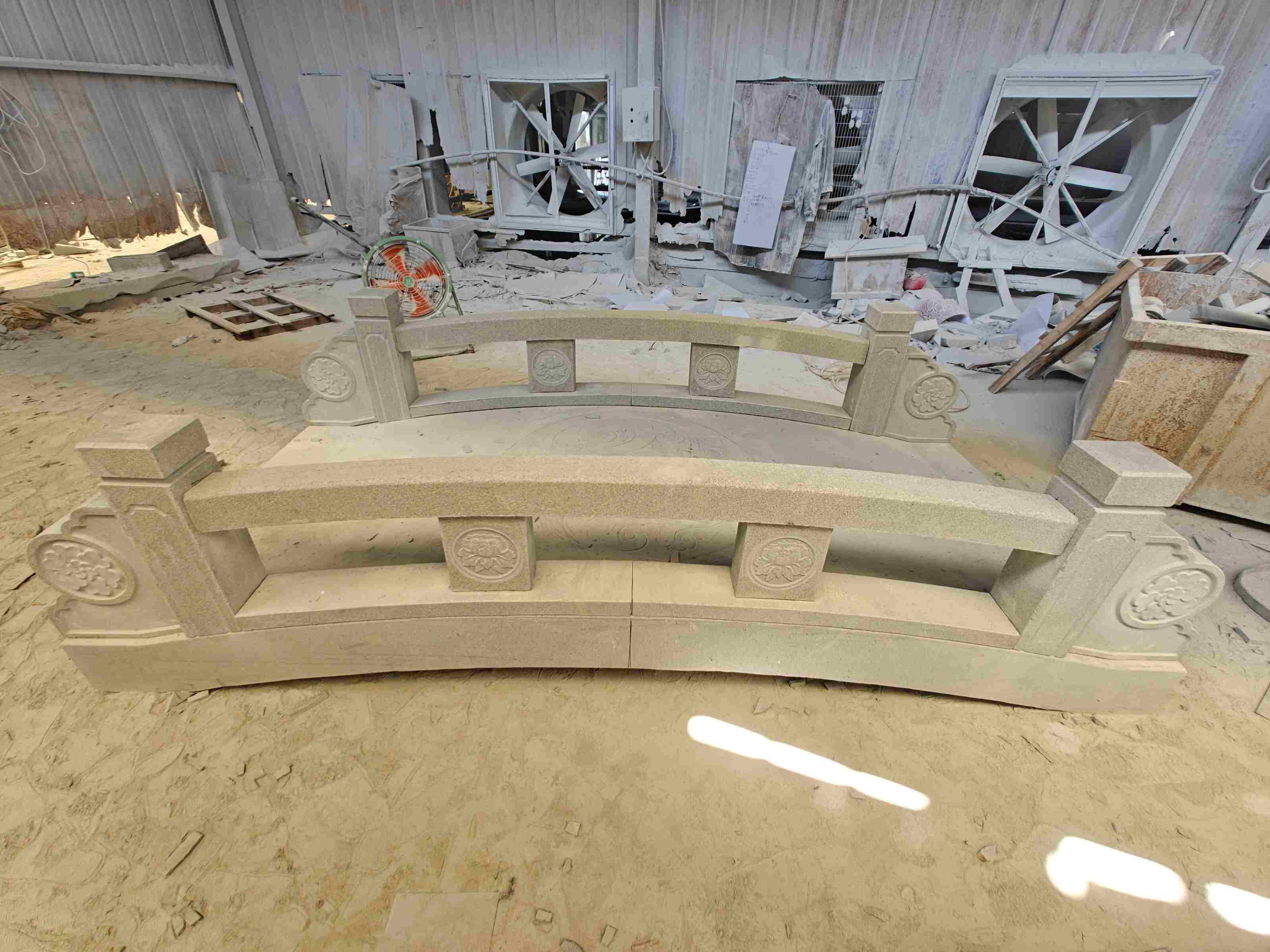 临沧 芝麻灰花岗岩异形加工-拱桥，石桥