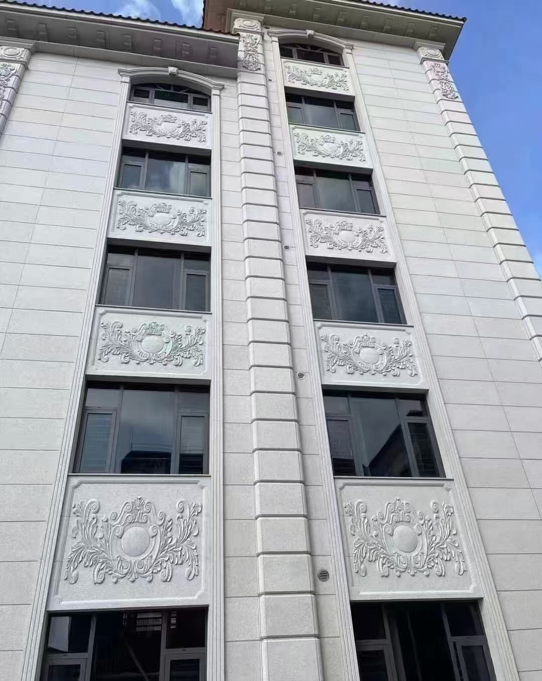 临沧 白麻荔枝面花岗岩别墅外墙干挂