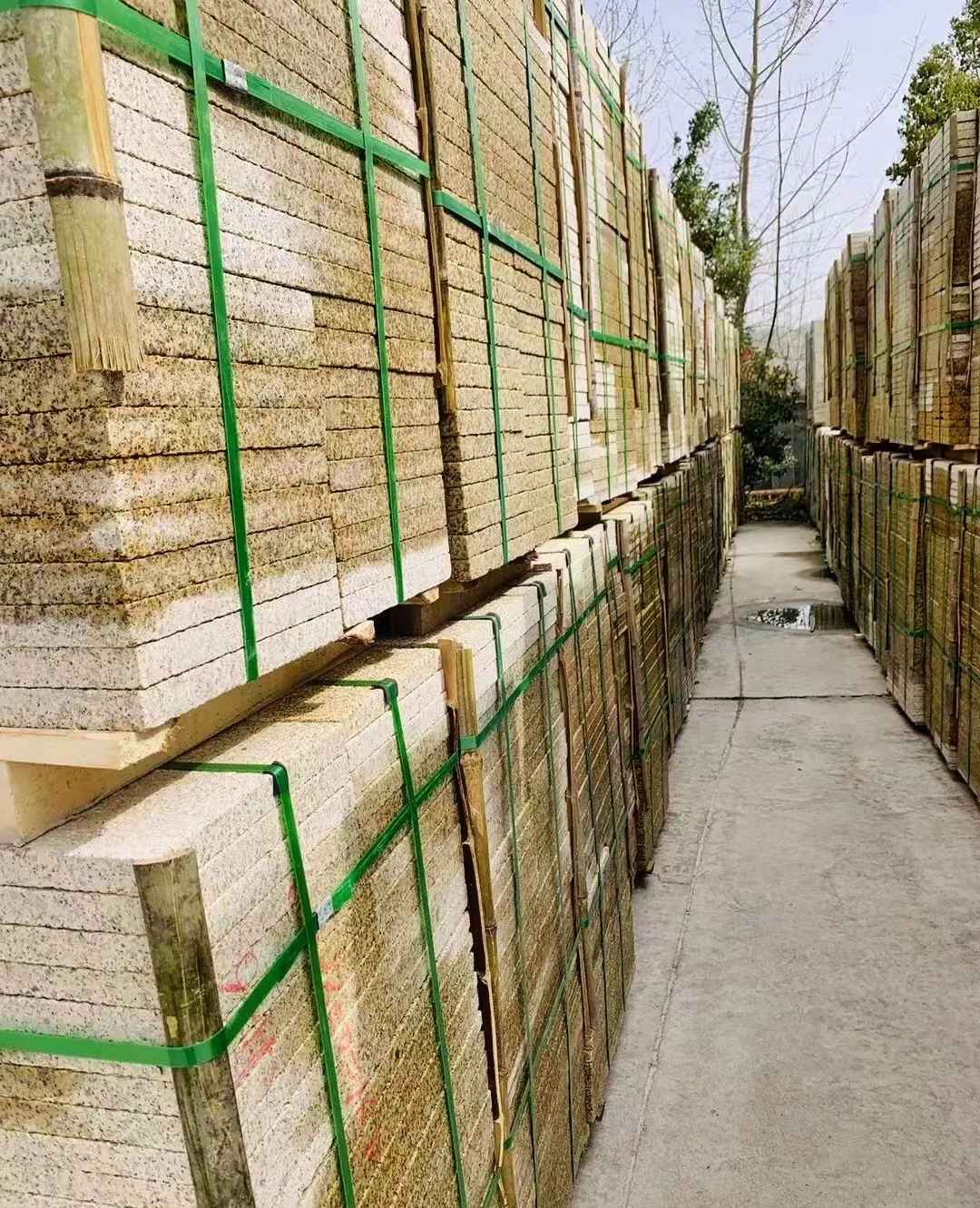 临沧 黄金麻花岗岩荔枝面地铺石