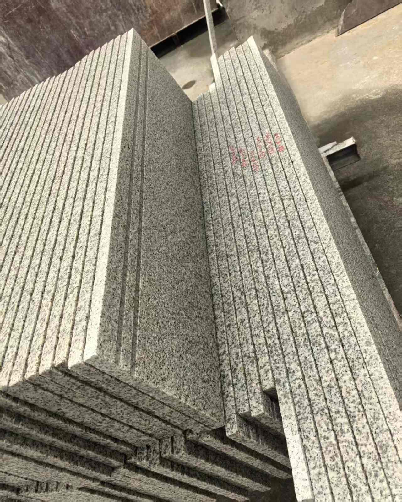 临沧 白麻荔枝面花岗岩楼梯踏步